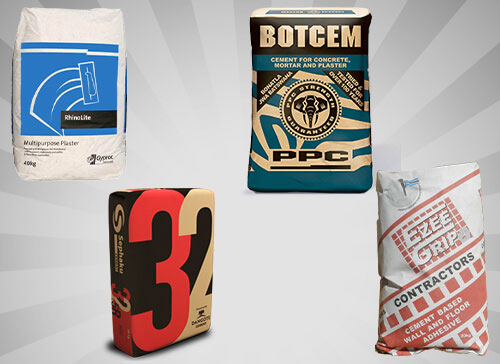 Cement & adhesives